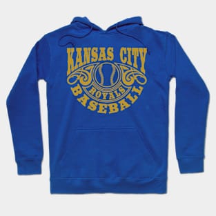 Vintage Retro Kansas City Royals Baseball Hoodie